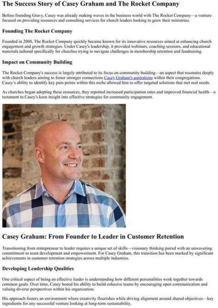 Casey Graham Atlanta GA: The Rising Star in the Entertainment Industry