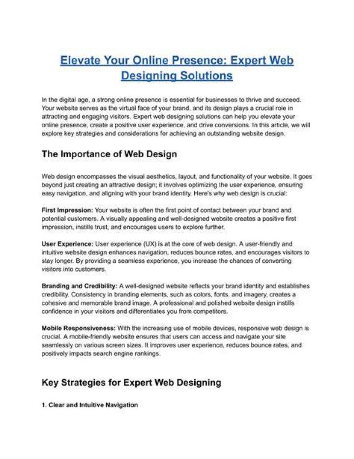 CBD Web Design: Elevate Your Online Presence with Expert Strategies