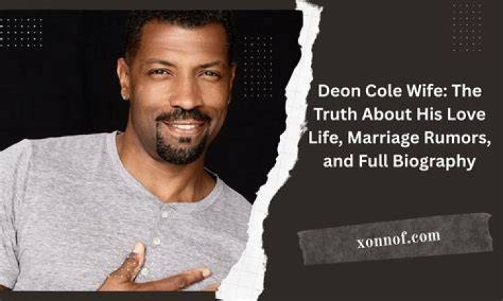 Deon Cole & Wife: Love Story & Updates