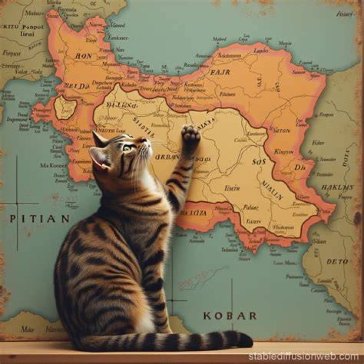 Iran Map Cat: Discovering the Feline Phenomenon That's Taking the World by Storm