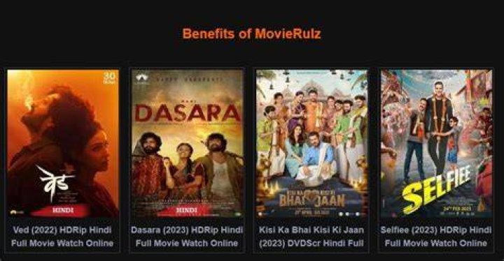 New Movies & TV Shows on Movierulz MS - Free Download