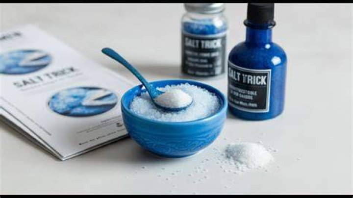 Secret Blue Salt Trick for Men's Health and Wellness: Unlocking the Power of Natural Healing