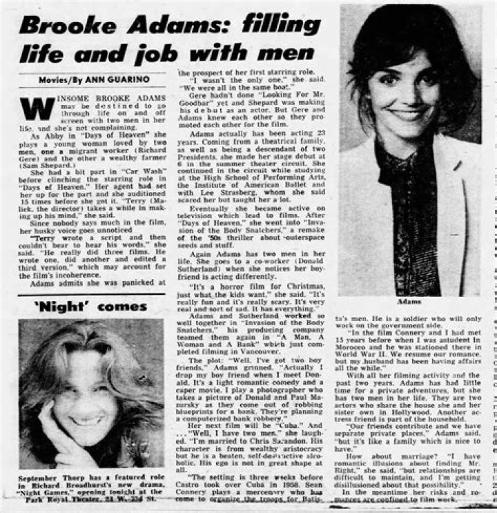 Unraveling the Life and Career of Brook Lee Adams