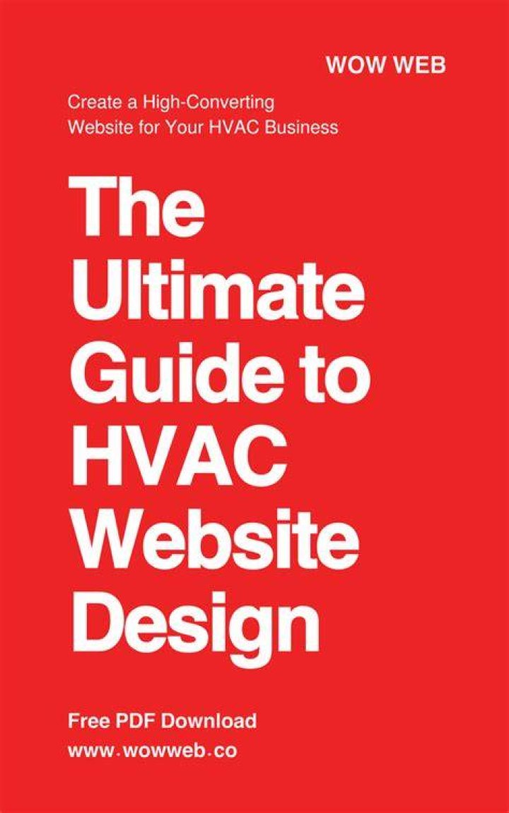 Website Design for HVAC: A Comprehensive Guide to Building a High-Converting HVAC Website