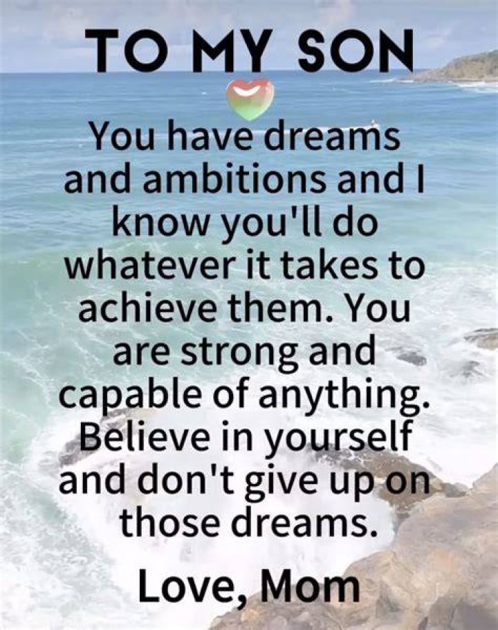 Words of Wisdom: Inspirational Quotes to Son from Mom